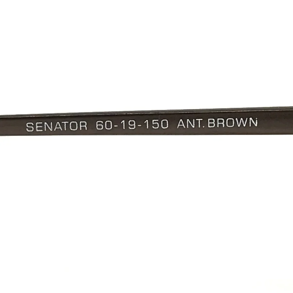 DB Classics Eyeglasses Frames SENATOR ANT. BROWN Square Full Rim 60-19-150